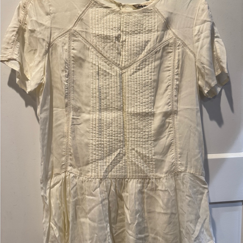 Lucky Brand Cream Blouse